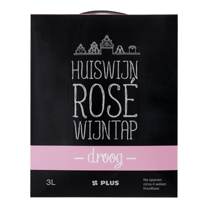 Huismerk Huiswijn Rosé droog Wijntap
