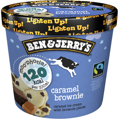 Ben & Jerry's Moo-phoria caramel brownie
