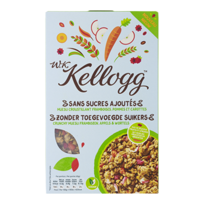 Kellogg's Granola raspberry, apple & carrot