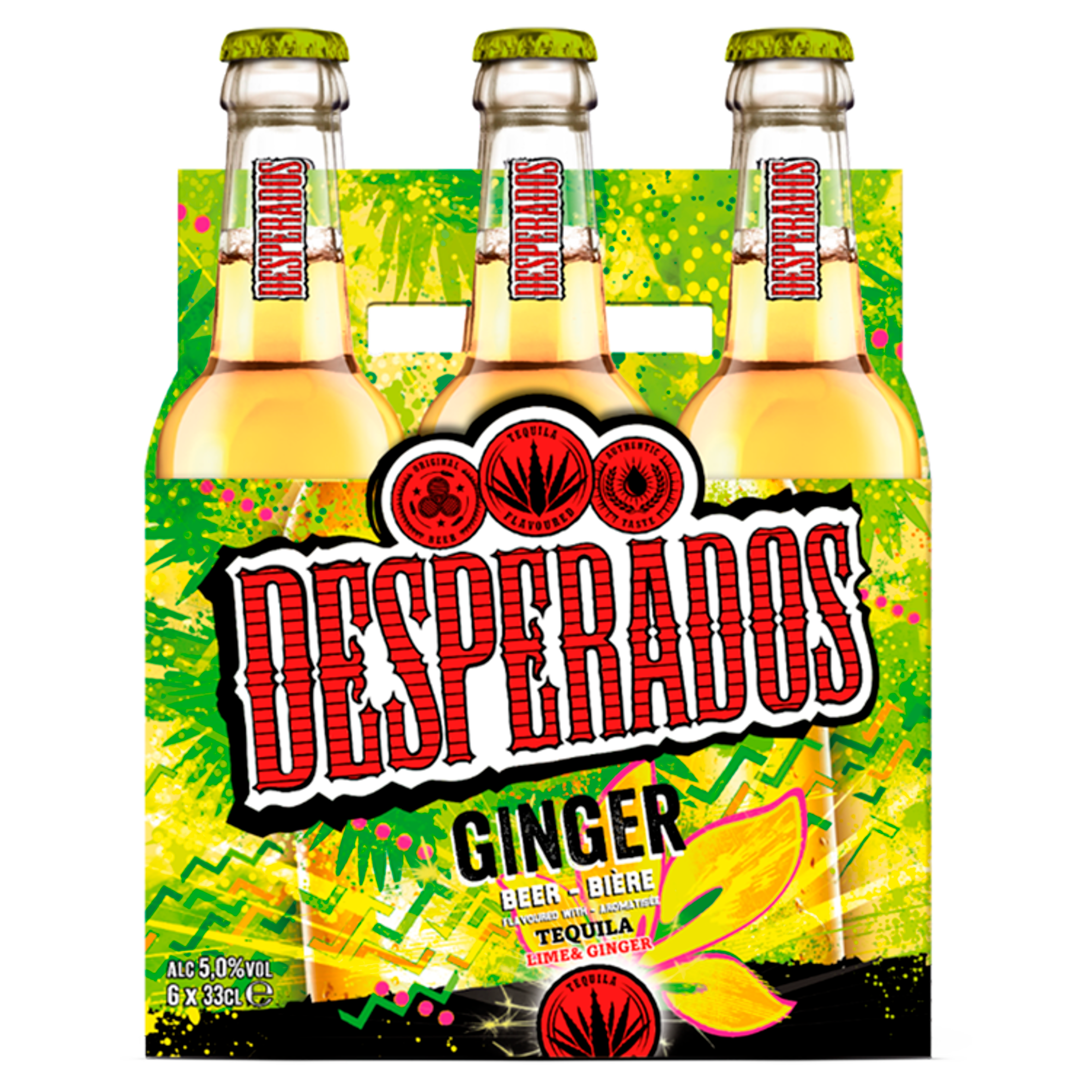Desperados Ginger Bier Fles 6 x 33 cl