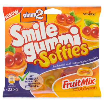Nimm2 Smilegummi Softies Fruitmix 225 g