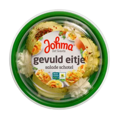 Johma Gevuld Eitje Salade Schotel
