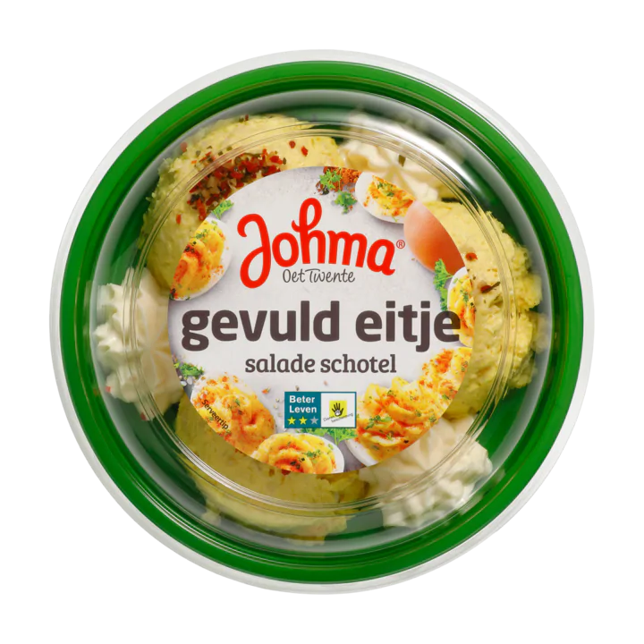 Johma Gevuld Eitje Salade Schotel