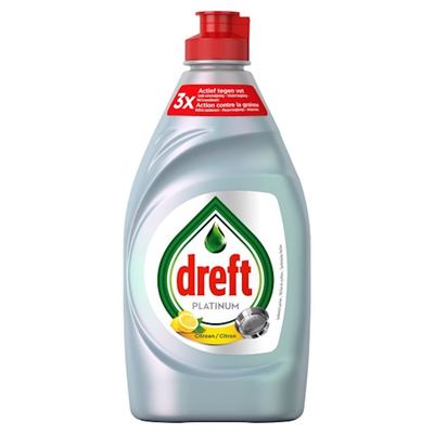 Dreft extra hygiene afwasmiddel original 383 ml.