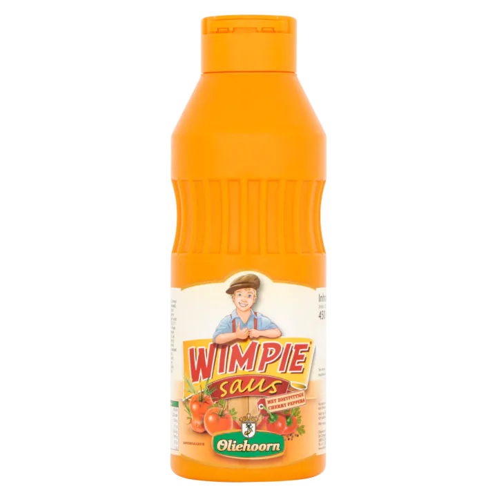 Oliehoorn Wimpiesaus met Zoetpittige Cherry Peppers