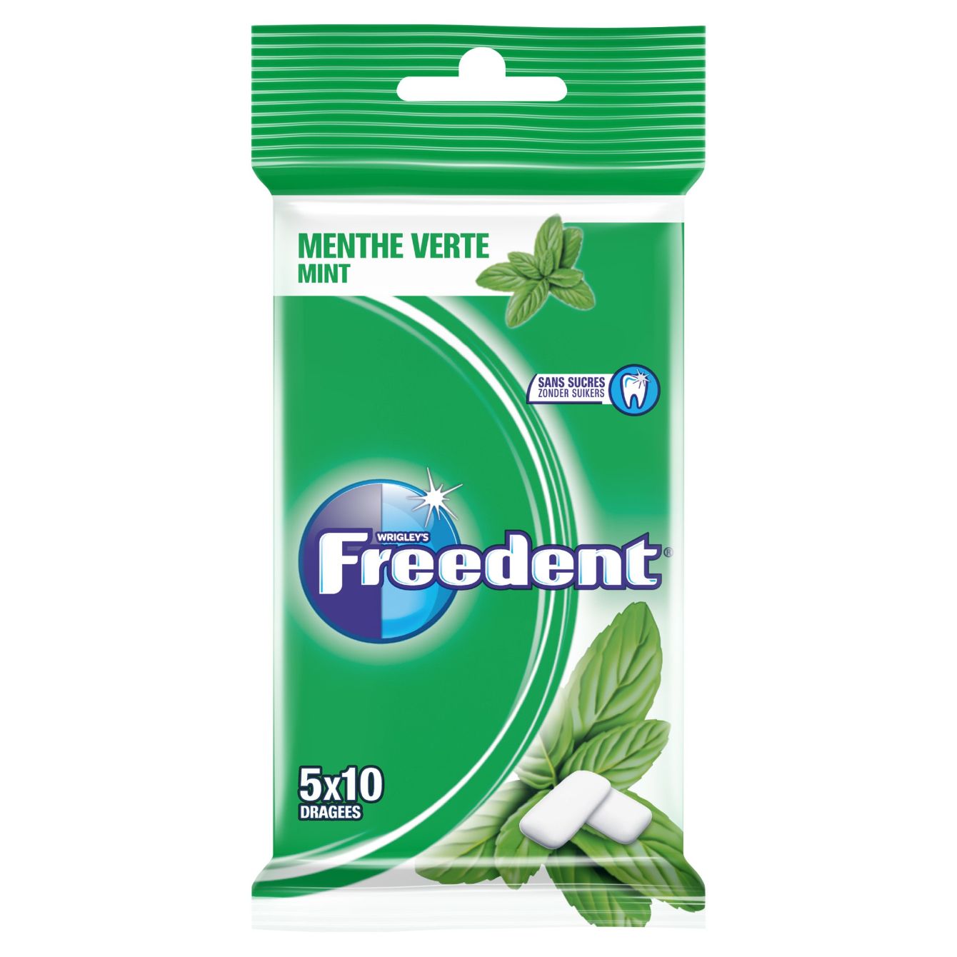 Freedent Mint 5-pack