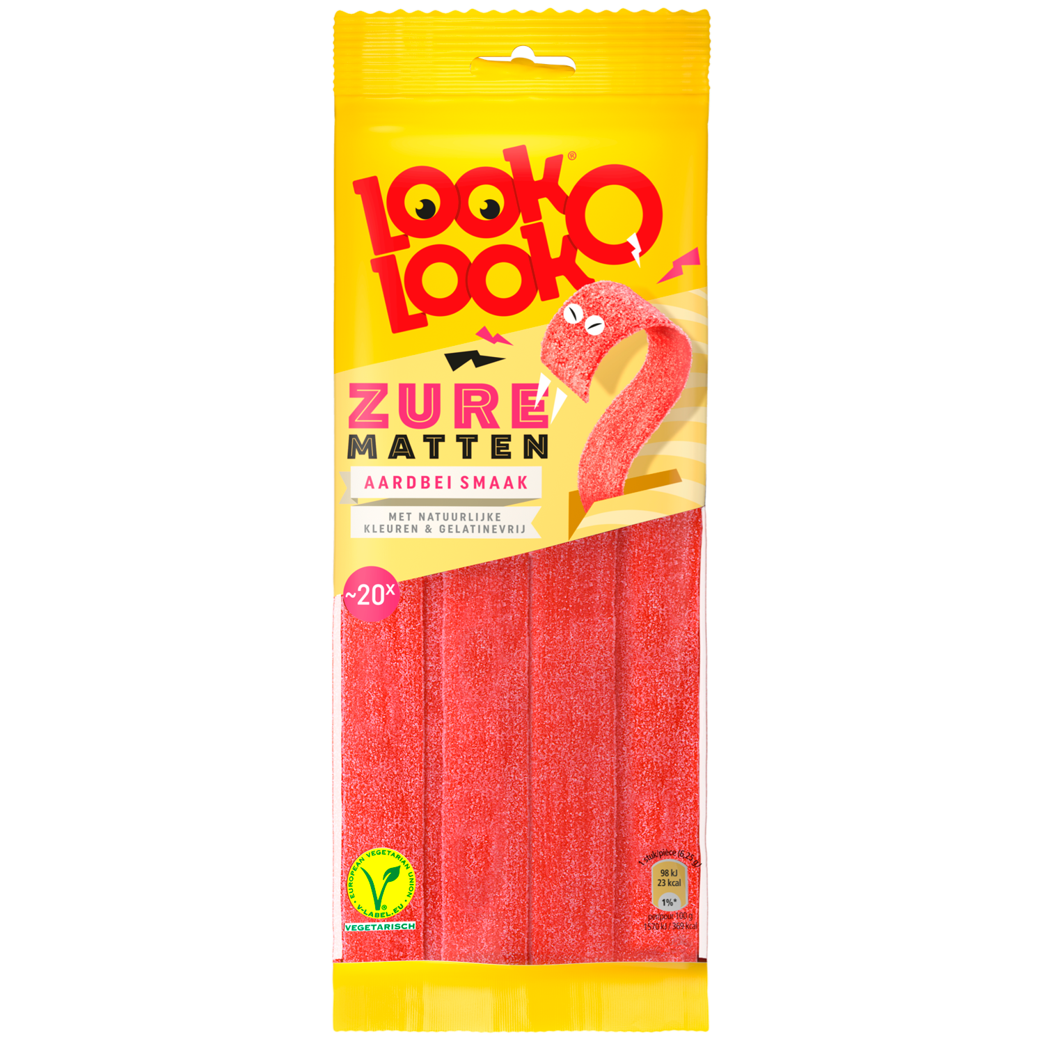 Look O Look Zure matten aardbei