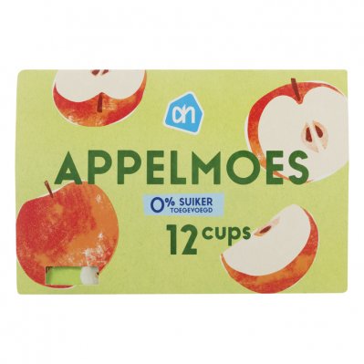 Huismerk Appelmoes bekertjes