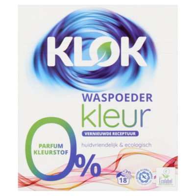 De Klok Eco kleur poeder 18 sc