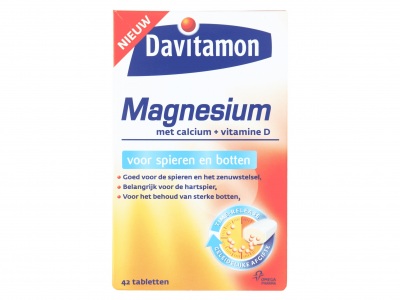 Davitamon Magnesium voor spieren en botten