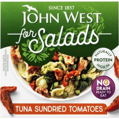 John West Tuna for salads sun dried tomato
