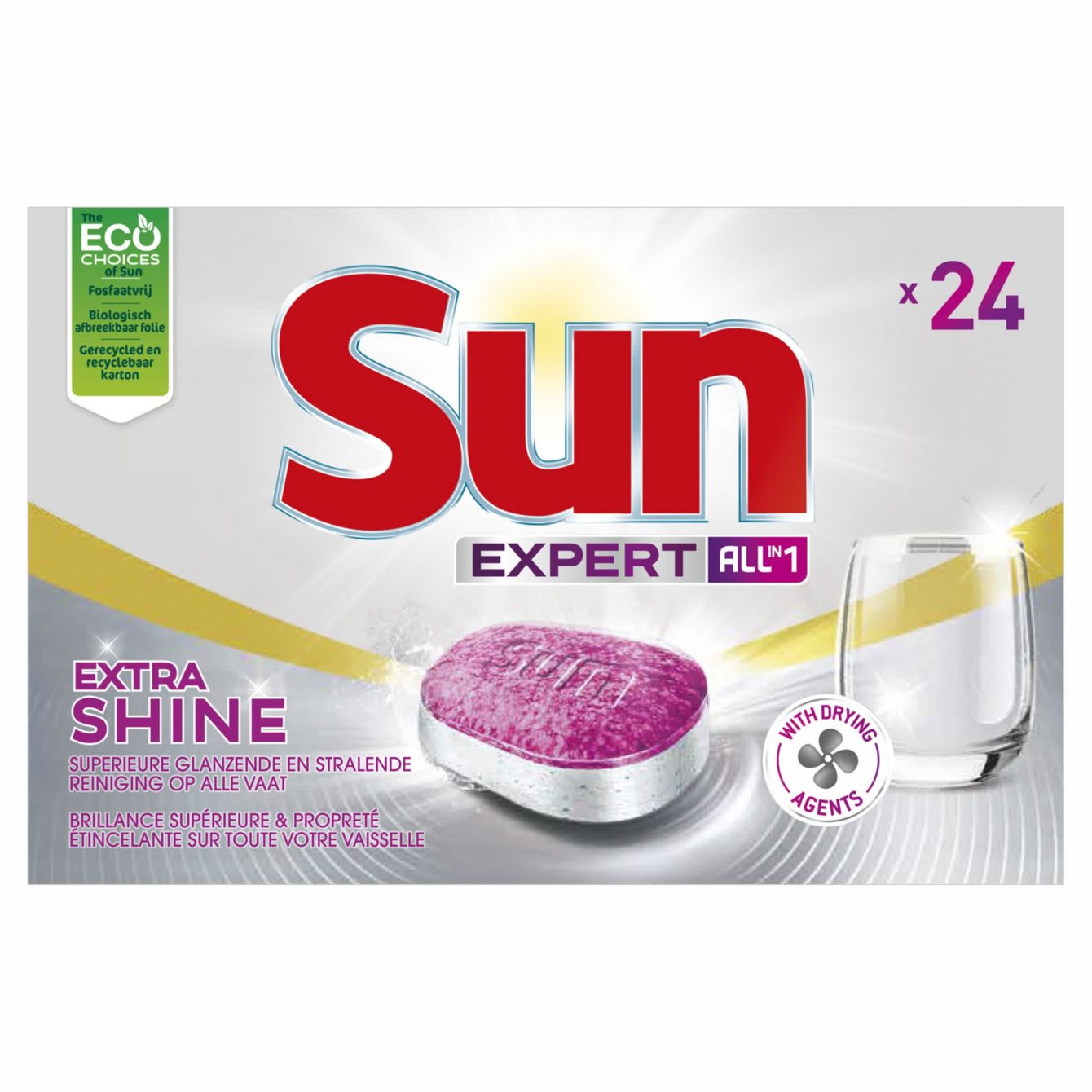 Sun Vaatwastabletten All-in-1 Extra Shine