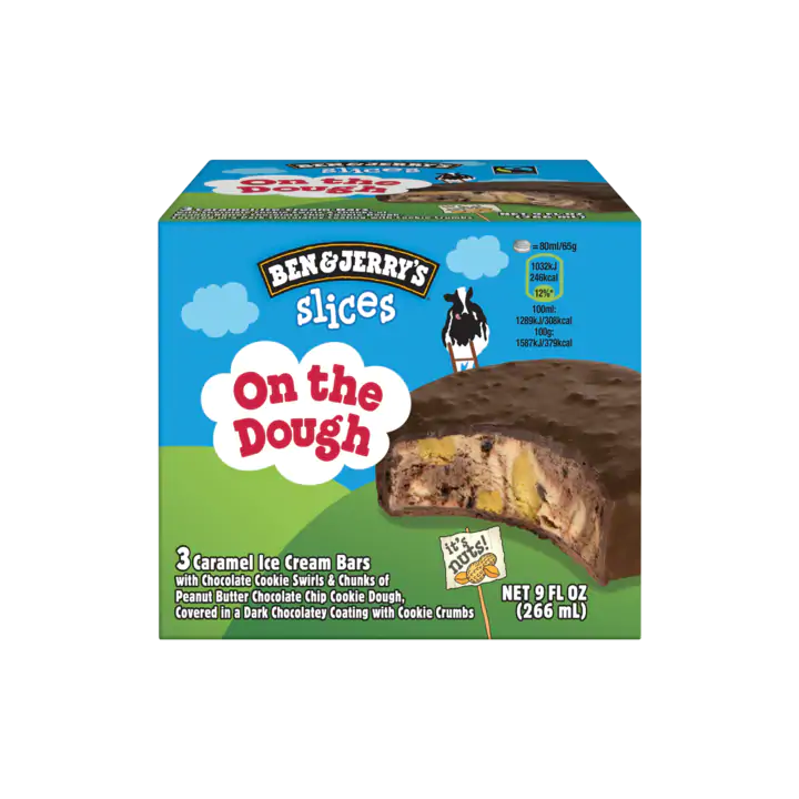 Ben & Jerry's Slice IJs On the Dough