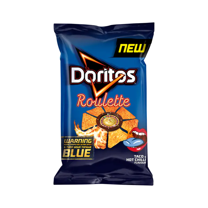 Doritos Tortilla Chips Roulette Hot Chilli