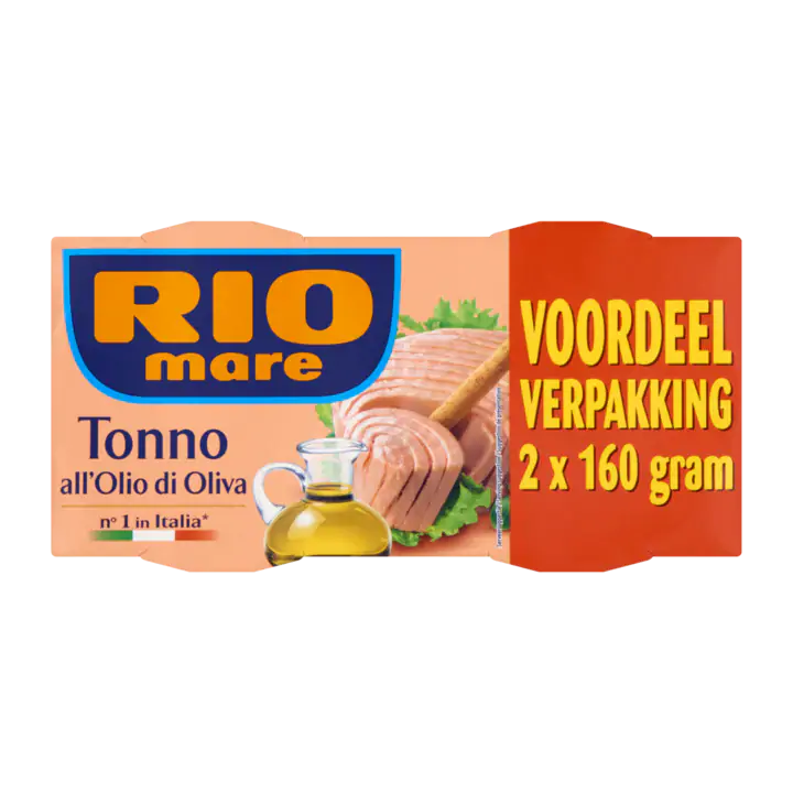 Rio Mare Tonijn in Olijfolie Voordeelverpakking