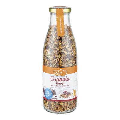 GIJS Granola haver vruchten gepofte spelt