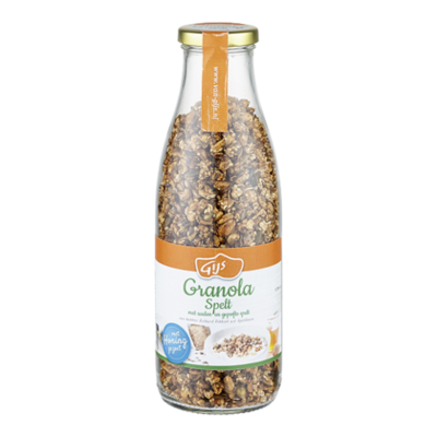 GIJS Granola spelt zaden gepofte spelt