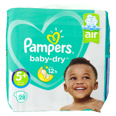 Pampers Luiers Baby Dry maat 5+