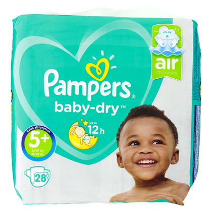 Pampers Luiers Baby Dry maat 5+