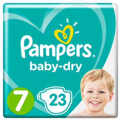 Pampers Luiers Baby Dry maat 7