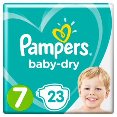 Pampers Luiers Baby Dry maat 7