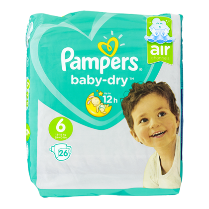 Pampers Luiers Baby Dry maat 6