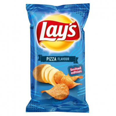 Lay's Flat chips pizza