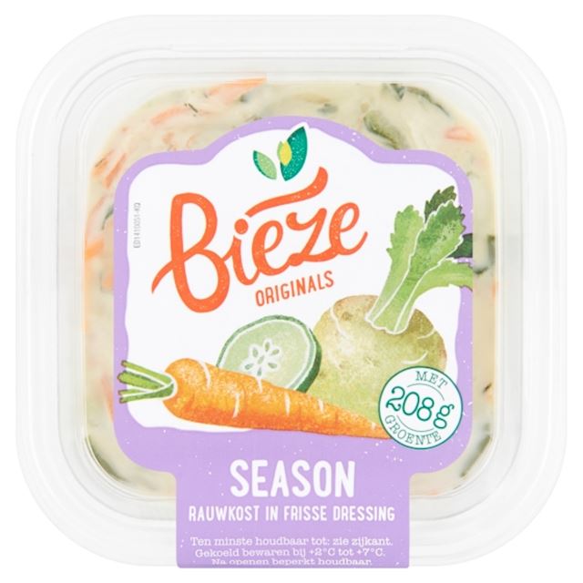 Bieze originals season rauwkost in frisse dressing 250 gram