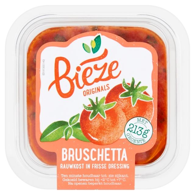 Bieze Originals bruschetta rauwkost 250 gram