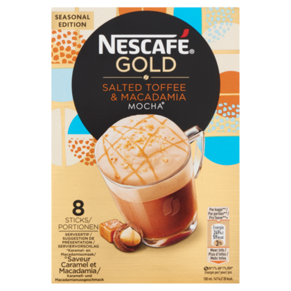 Nescafe Gold salted toffee macademia mocha