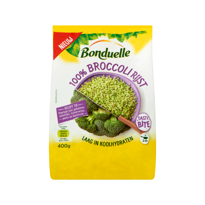 Bonduelle 100% Broccoli Rijst
