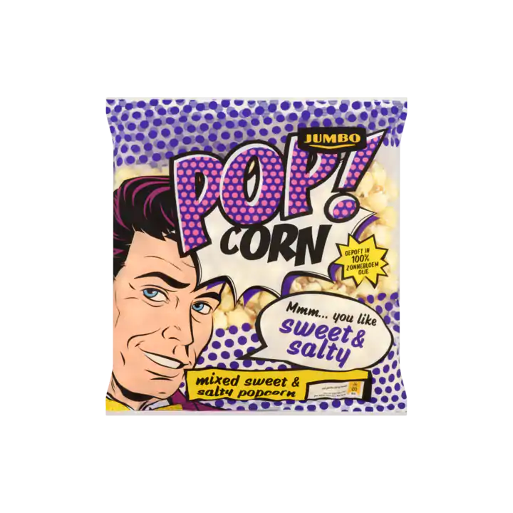 Huismerk Mixed Sweet & Salty Popcorn