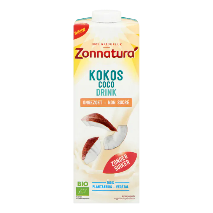 Zonnatura Kokos Drink Ongezoet