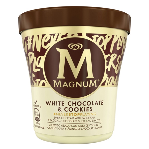 Ola pint white chocolate & cookies