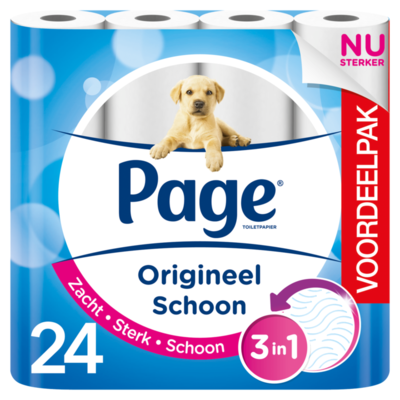 Page Toiletpapier Origineel Schoon Voordeelpak 24 Rollen