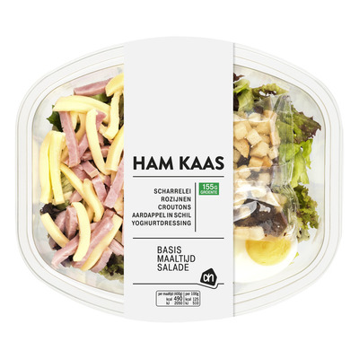 Huismerk Basis maaltijdsalade ham kaas
