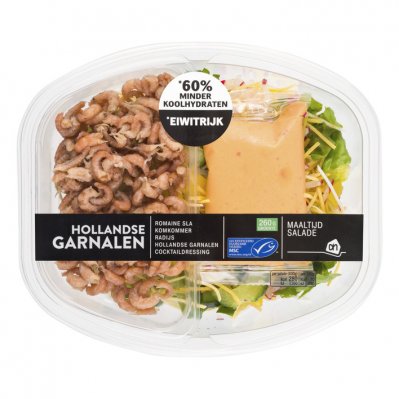 Huismerk Maaltijdsalade Hollandse garnalen