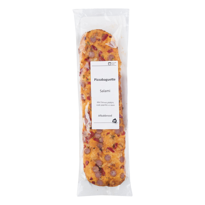 Huismerk Pizzabaguette paprika salami