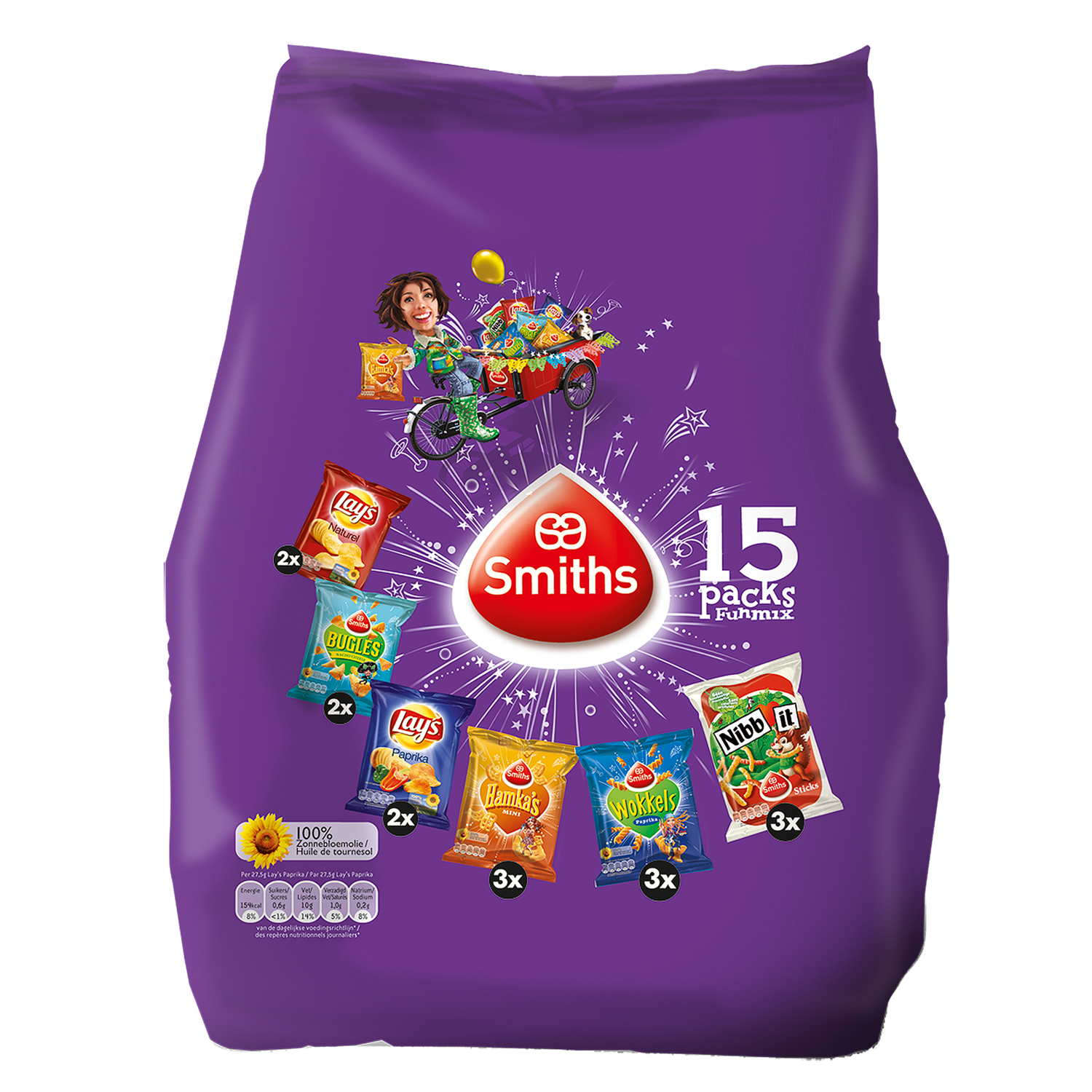 Lay's Funmix 15 stuks