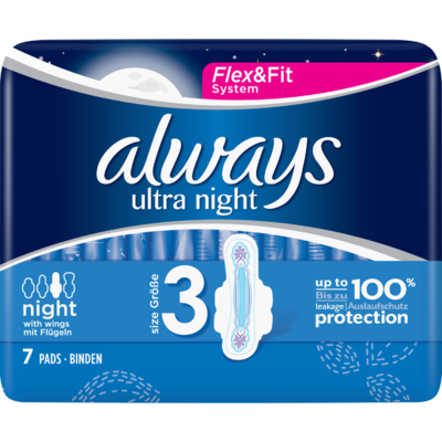 Always Maandverband ultra night