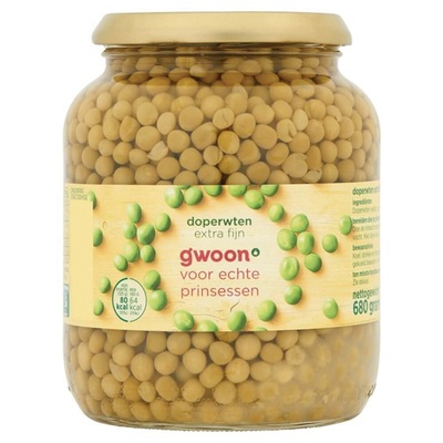Huismerk doperwten extra fijn