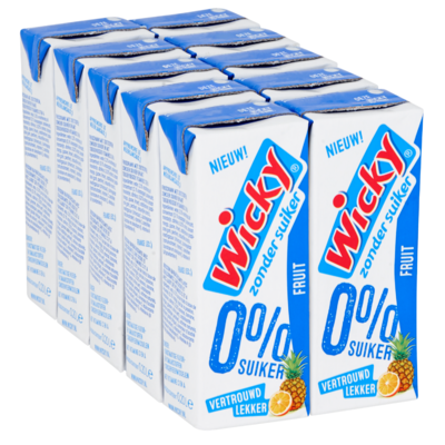 Wicky Fruit 0% 10 x 20 cl