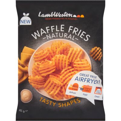 Lamb Weston Waffle fries natural