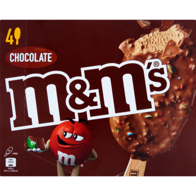 M&M's Chocolate ice stick 4 pack