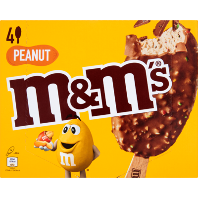 M&M's Peanut ice stick 4 pack
