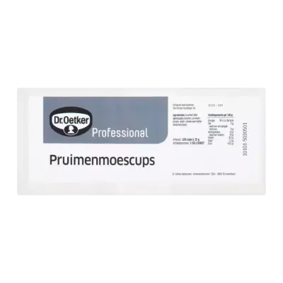 Dr. Oetker Professional Pruimenmoescups