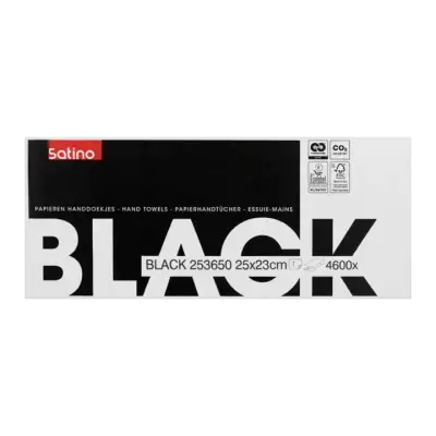 Satino Black Papieren Handdoekjes 1-Laag