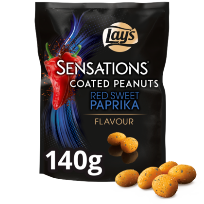 Lay's Sensation coated red sweet paprika