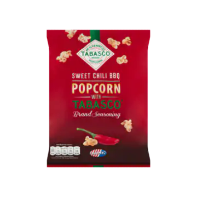 Jimmy's Sweet Chili BBQ Popcorn with Tabasco Brand Seasoning