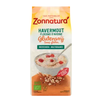 Zonnatura Havermout Glutenvrij Meerzaden